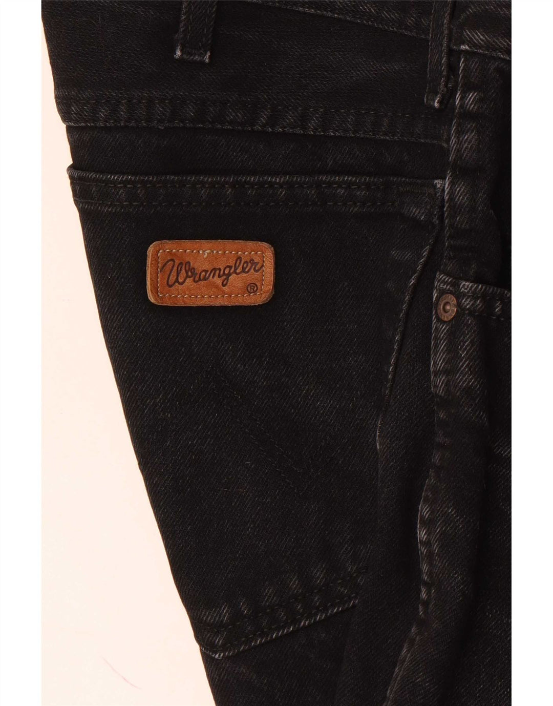 Jeans dritti da uomo Wrangler W32 L29 neri