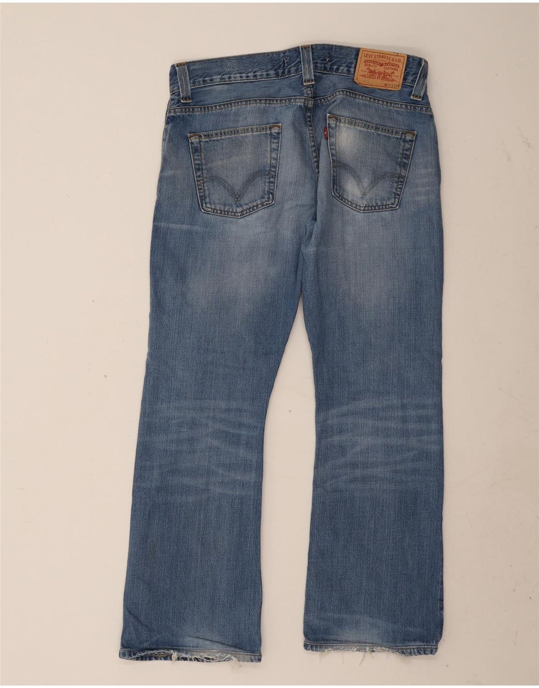 Jeans Levi's Uomo 512 Bootcut W34 L32 Cotone Blu