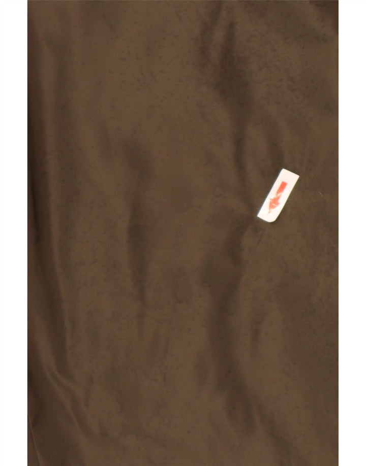 Giubbotto bomber con cappuccio da uomo Zara UK 44 2XL poliestere kaki
