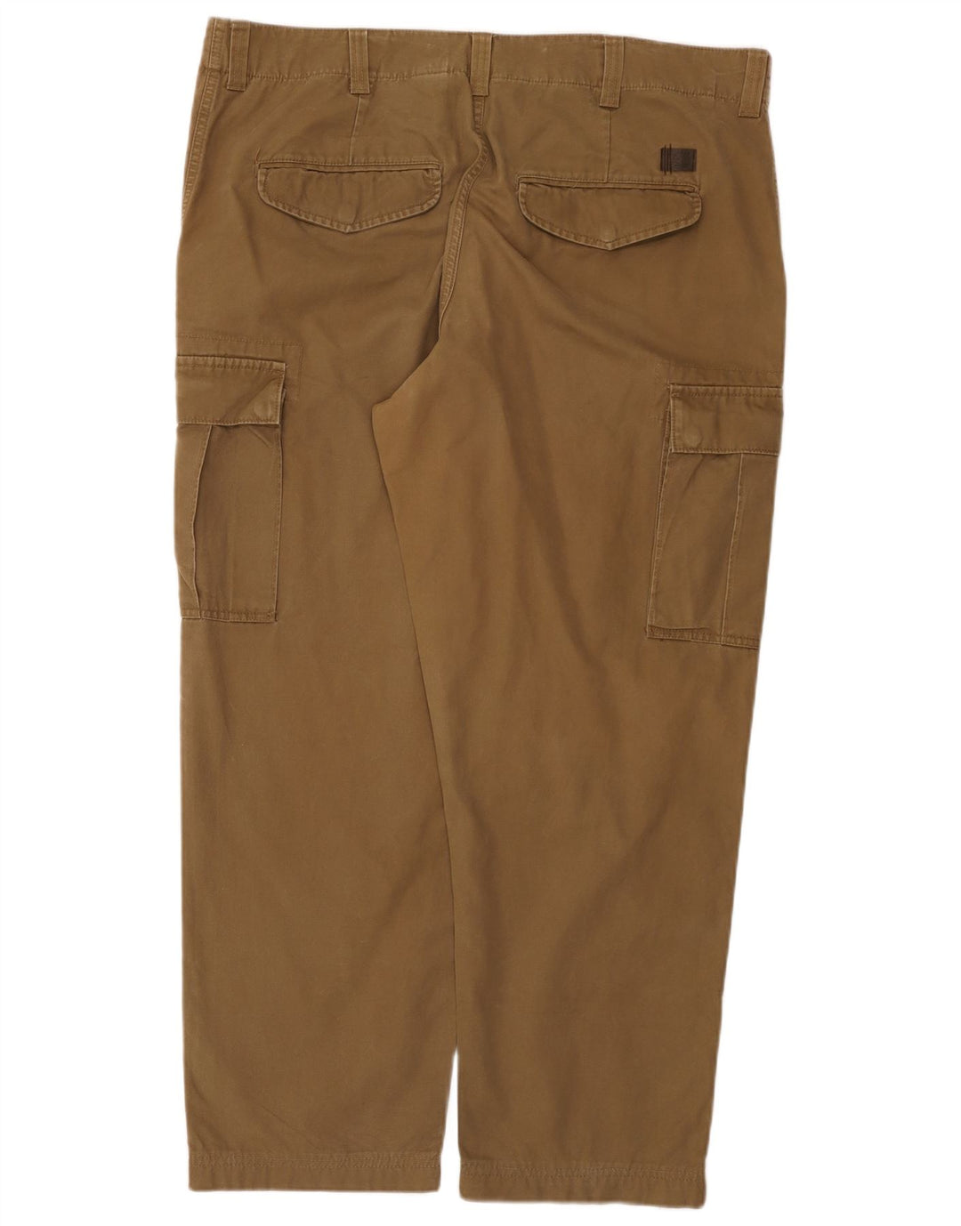 Pantaloni cargo dritti da uomo Timberland W38 L29 in cotone marrone
