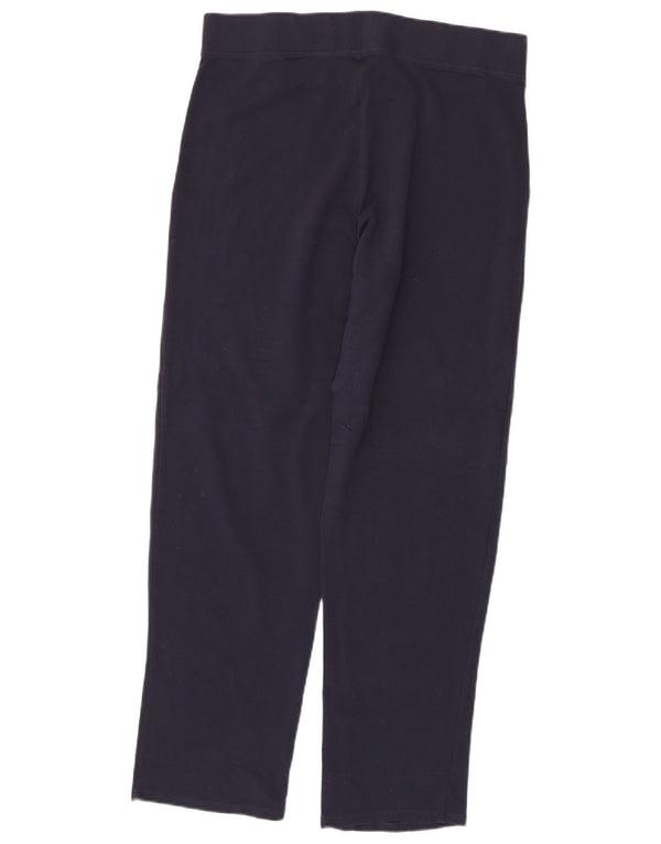 Pantaloni giacca a vento da donna Marks & Spencer UK 16 grandi cotone blu navy