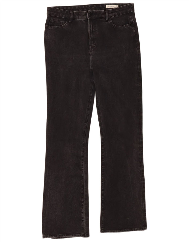 Jeans Bootcut da donna Marks & Spencer UK 14 Large W34 L31 Cotone nero