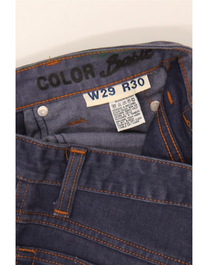 BENETTON Mens Slim Jeans W29 L30 Navy Blue Cotton Vintage Benetton and Second-Hand Benetton from Messina Hembry 