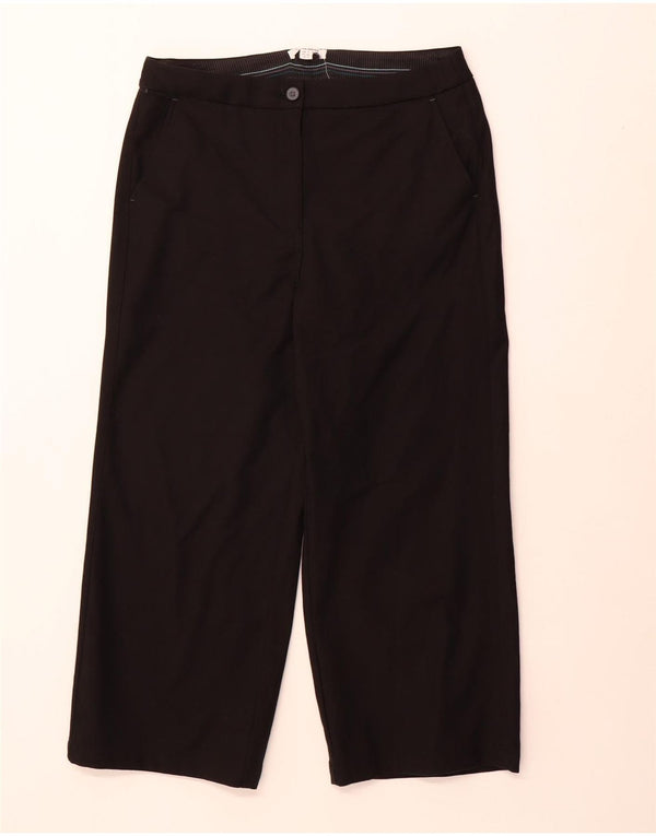 Pantaloni corti da donna White Stuff UK 12 medi W32 L24 cotone nero