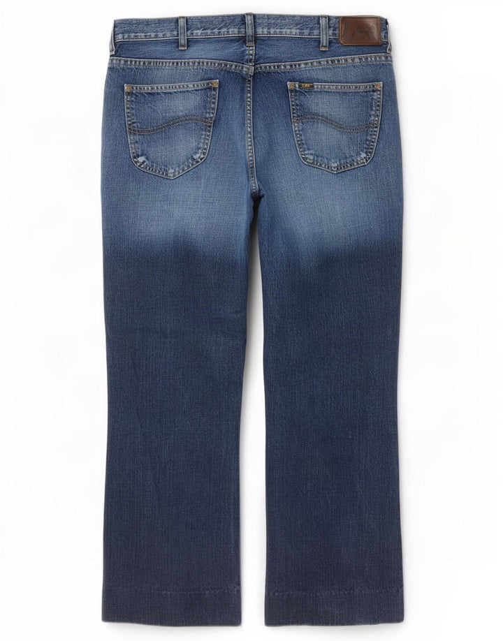 Jeans Lee da uomo Denver Bootcut W38 L29 cotone blu navy