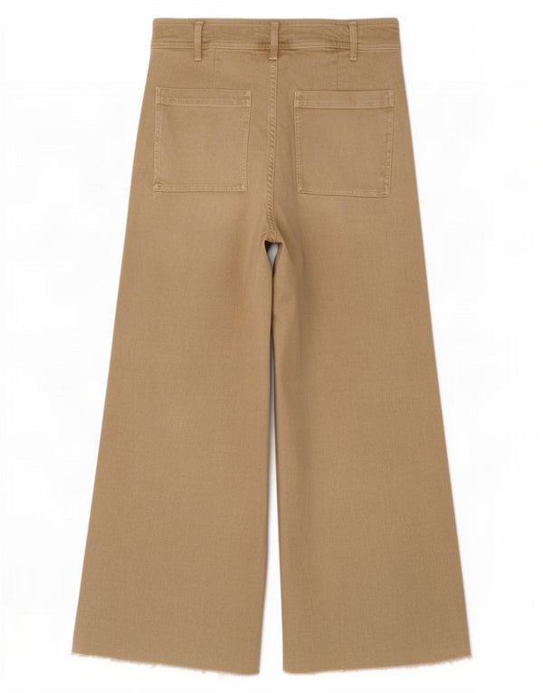 Jeans dritti a vita alta The Marine da donna Zara EU 44 XL W34 L29 Beige