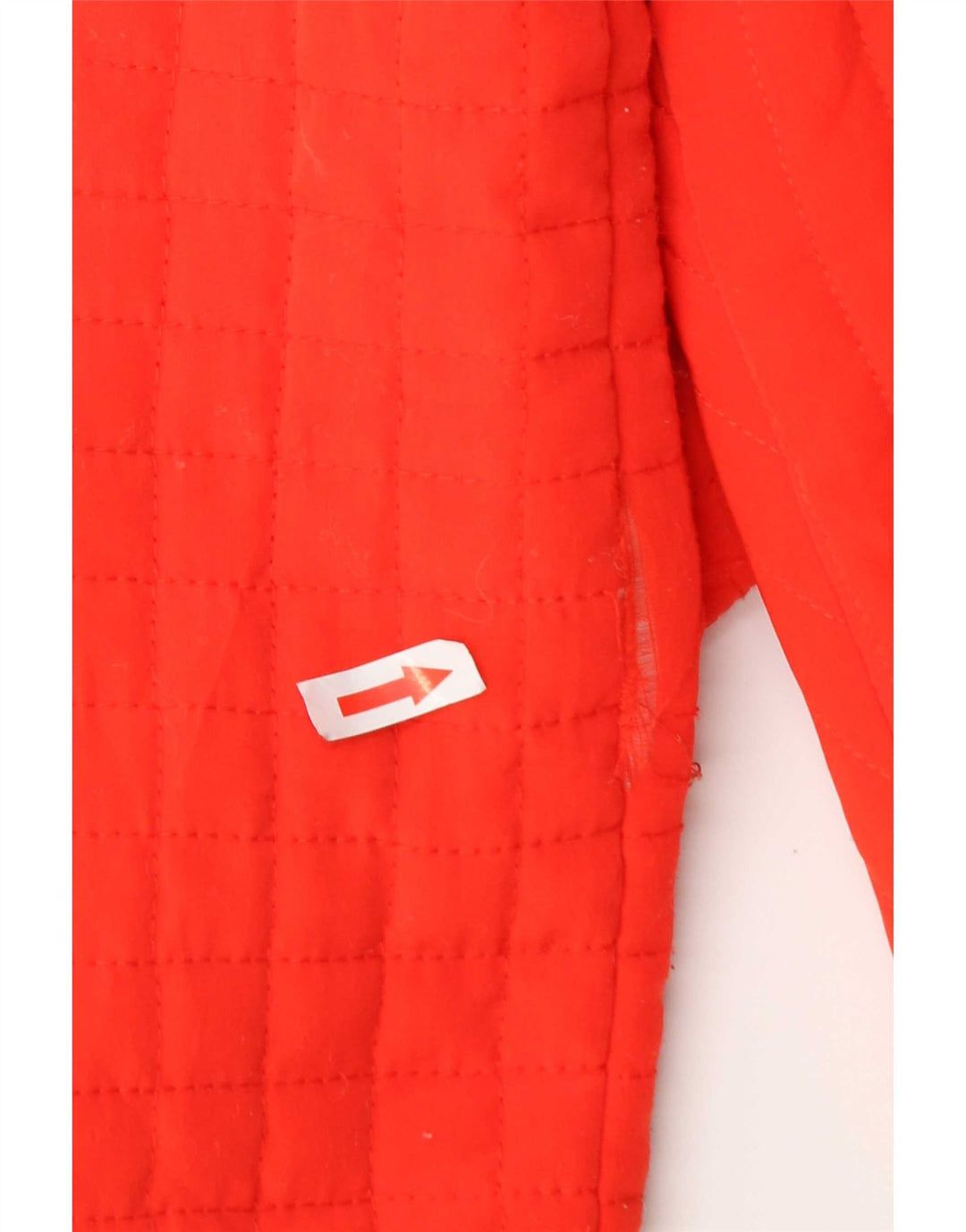 Giacca trapuntata Trafaluc da donna Zara UK 16 grande poliestere arancione