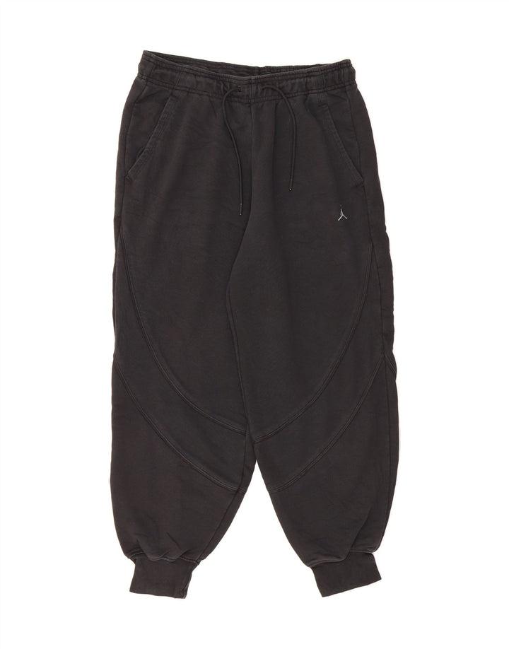 JORDAN Mens Tracksuit Trousers Joggers Medium  Black Cotton Vintage Jordan and Second-Hand Jordan from Messina Hembry 