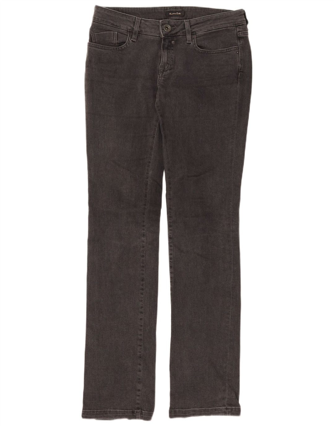 Jeans slim da donna Massimo Dutti W29 L33 cotone grigio