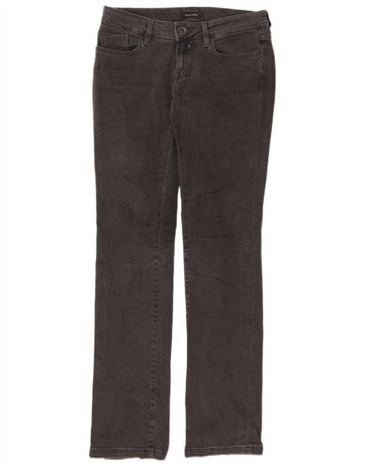 Jeans slim da donna Massimo Dutti W29 L33 cotone grigio