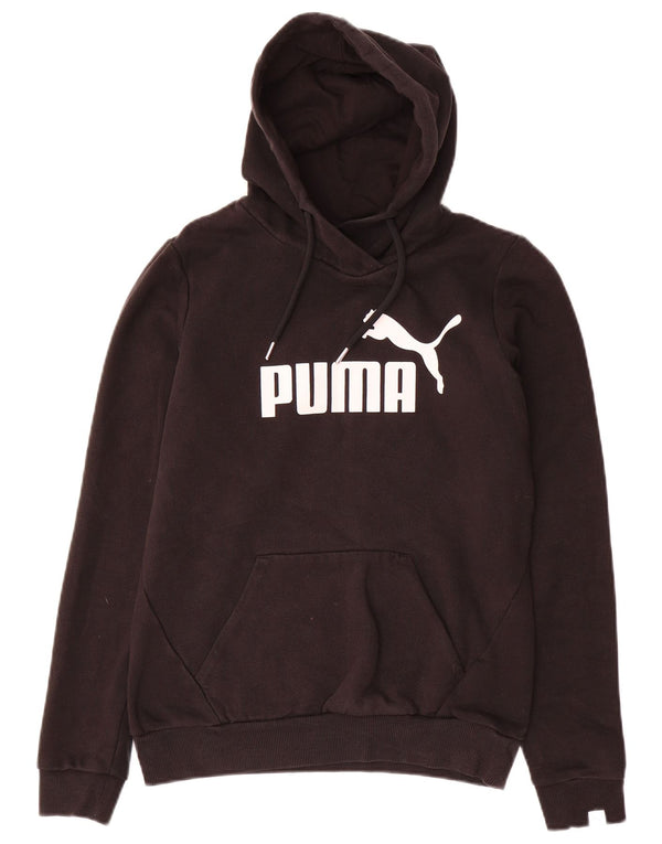 Felpa con cappuccio grafica da donna Puma UK 10 Small Poliestere nero