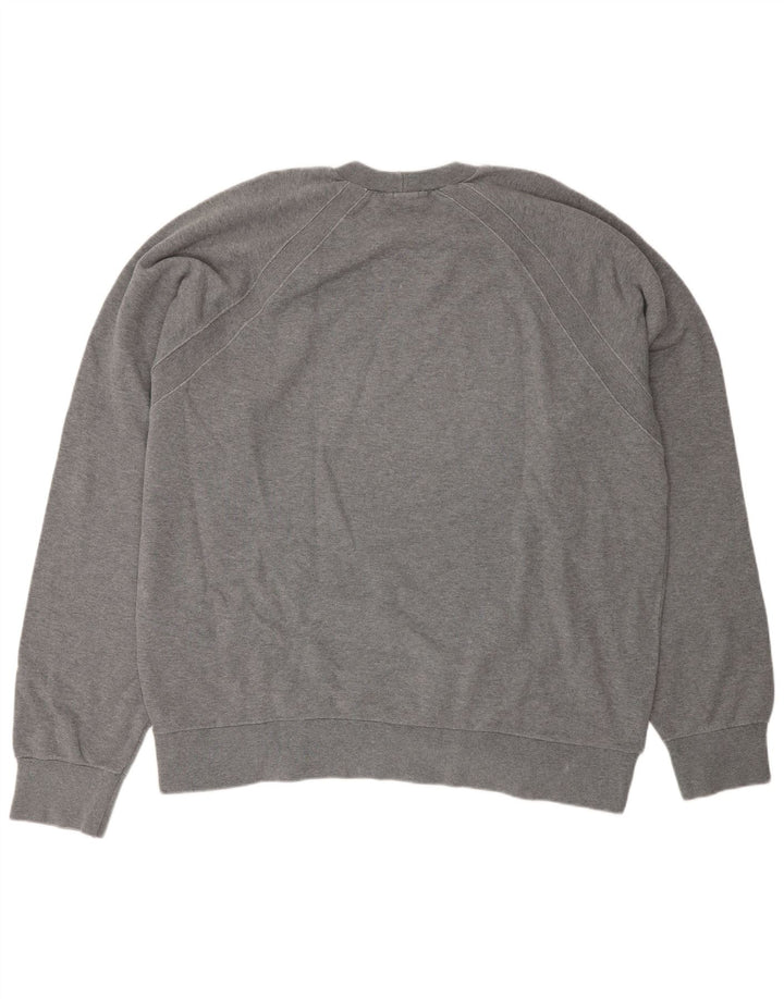 Felpa grafica da uomo Playlife Maglione 2XL Cotone grigio
