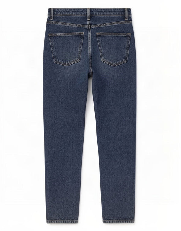 Jeans affusolati mamma da donna Topshop W30 L27 cotone blu