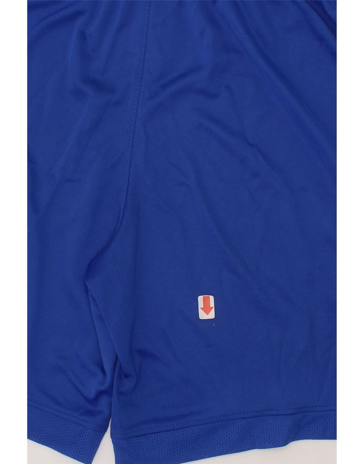 NIKE Boys Dri Fit Sport Shorts 12-13 Years Large Blue Polyester Vintage Nike and Second-Hand Nike from Messina Hembry 