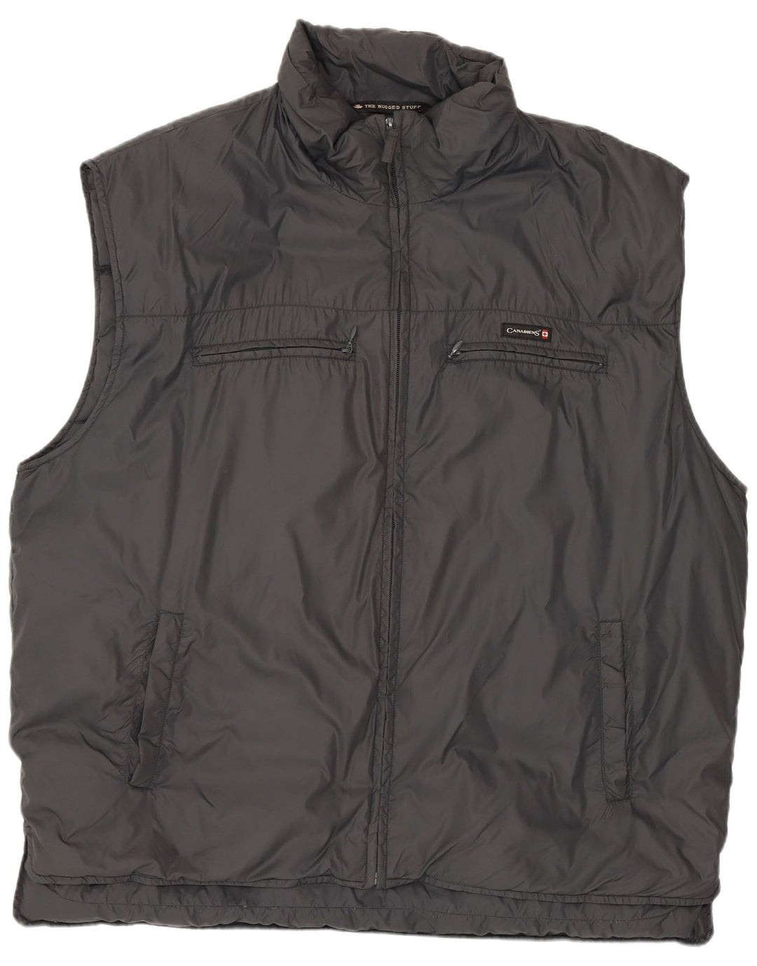 Gilet imbottito da uomo Canadiens UK 44 2XL Nylon grigio