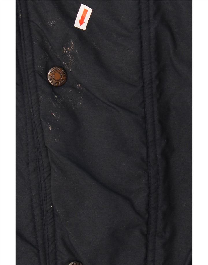 WEEKEND Giacca a vento con cappuccio da uomo per il fine settimana UK 42 XL Blu navy