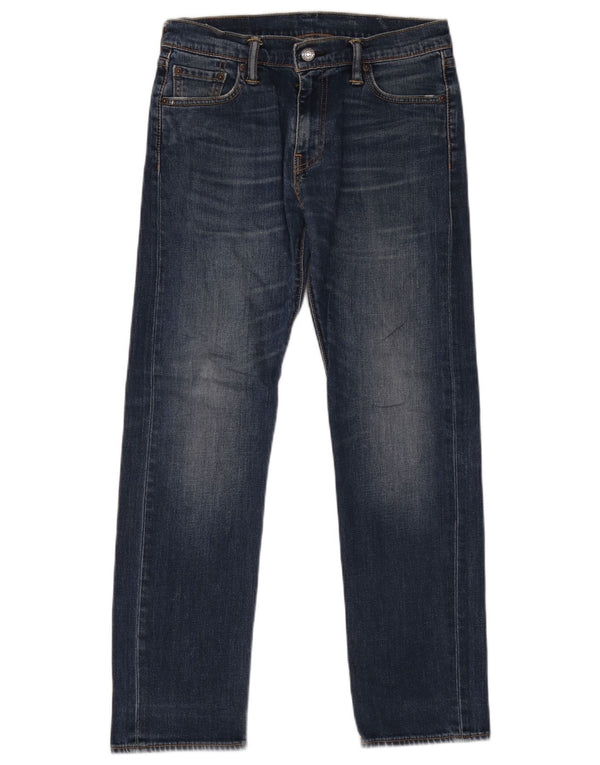 Jeans dritti da uomo Levi's W30 L30 in cotone blu
