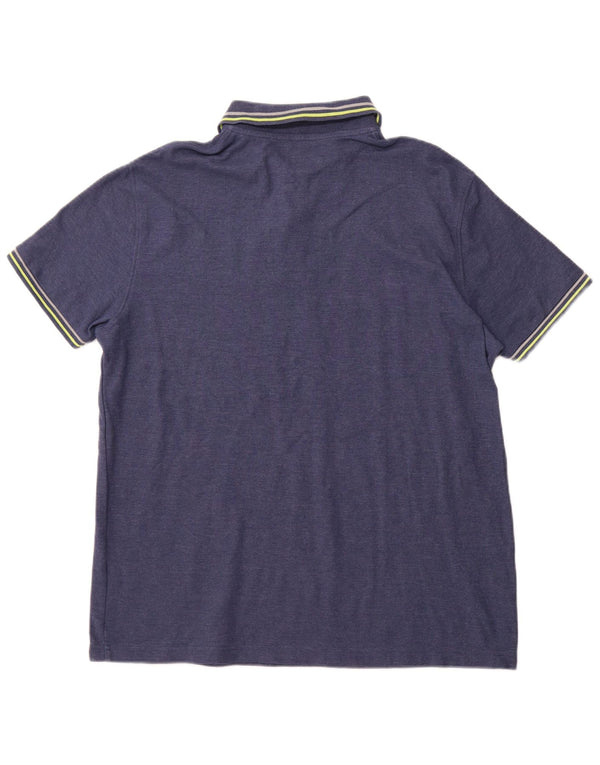 Polo da uomo LOTTO 2XL Blu navy