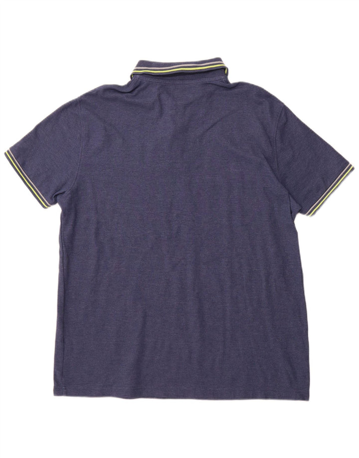 Polo da uomo LOTTO 2XL Blu navy