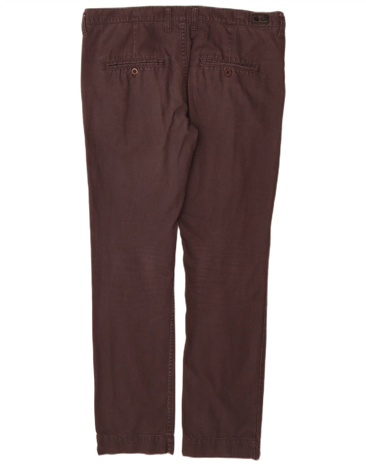 CHEAP MONDAY Pantaloni chino dritti da uomo W34 L32 Neri
