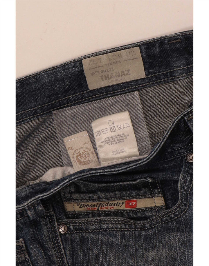 Jeans slim da uomo Diesel Thanaz W33 L32 in cotone blu