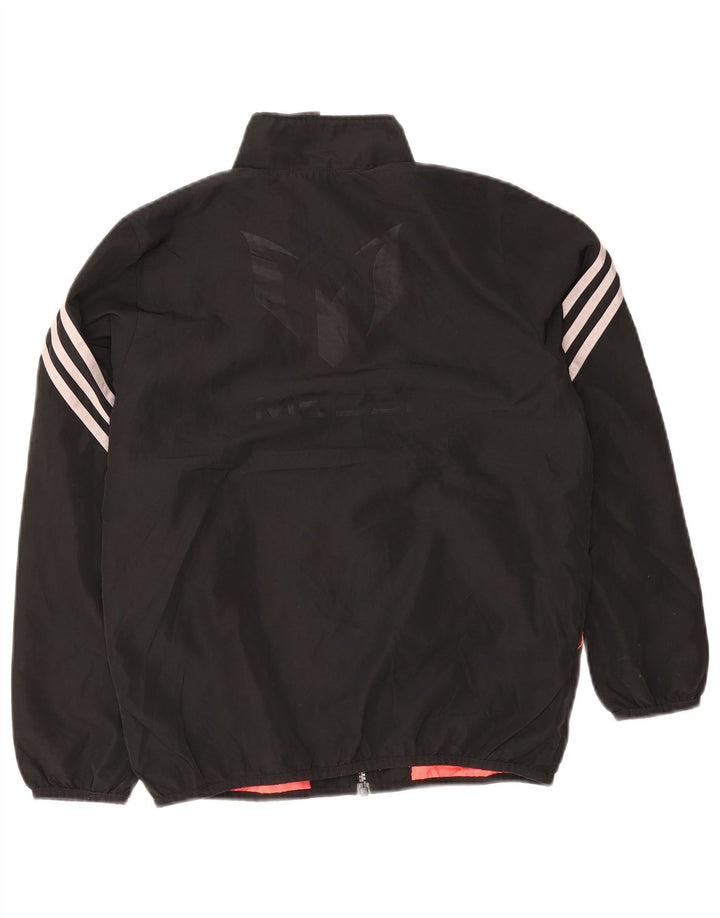 Giacca da tuta da ragazzo Adidas 11-12 anni in poliestere nero