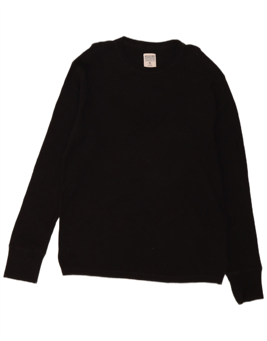 Maglione da uomo girocollo Mossimo XL in cotone nero