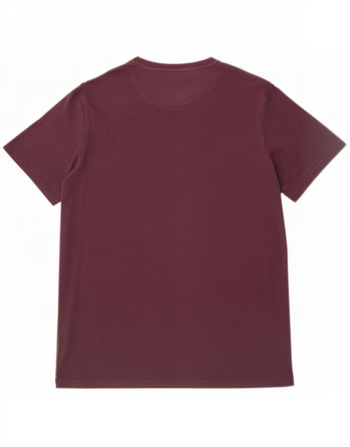 T-shirt da uomo Lyle & Scott Top grande in cotone marrone