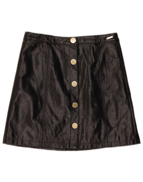 Gonna Guess da donna in ecopelle W27 piccola in polietilene nero