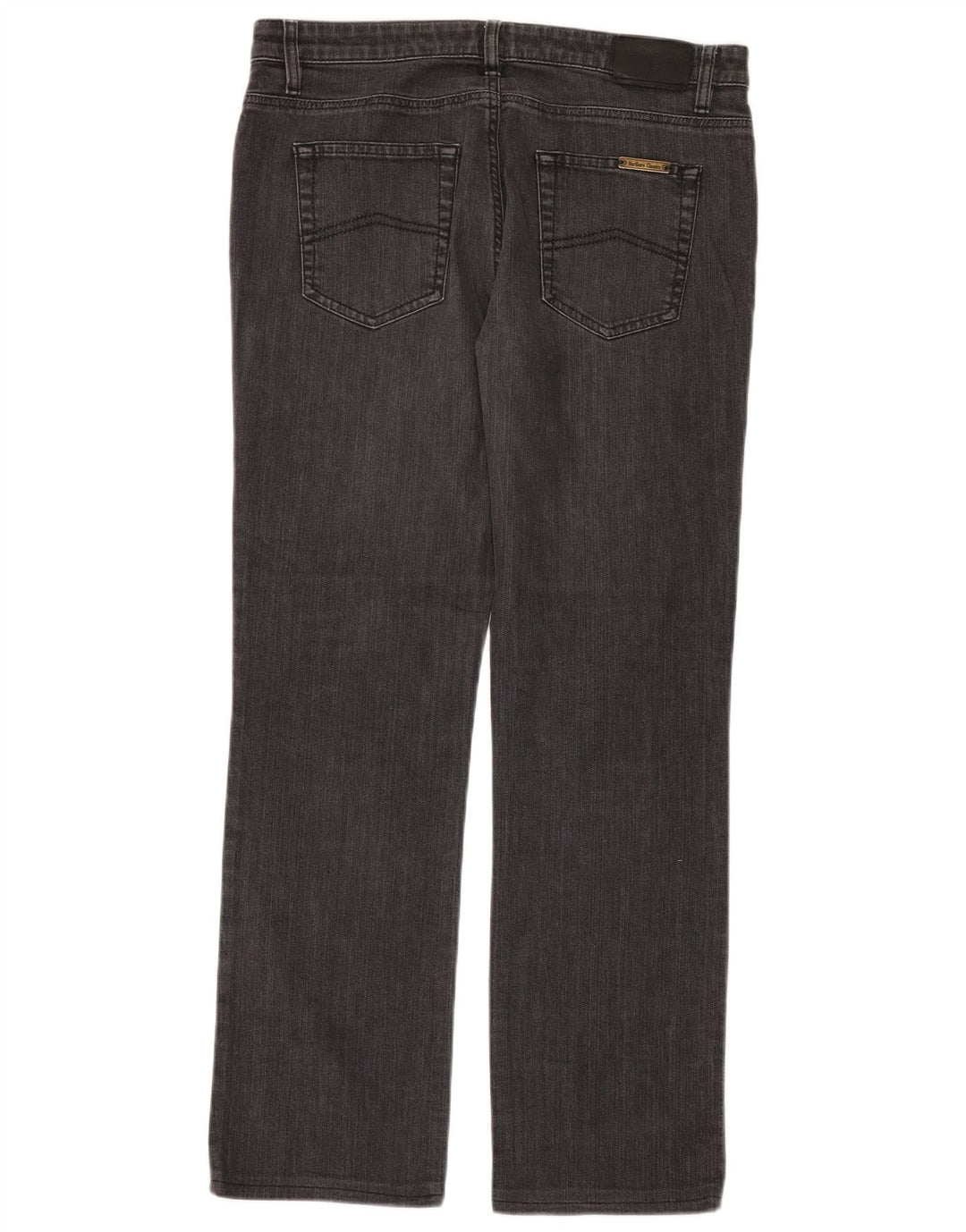 Jeans dritti da donna Marlboro Classics W33 L30 cotone nero