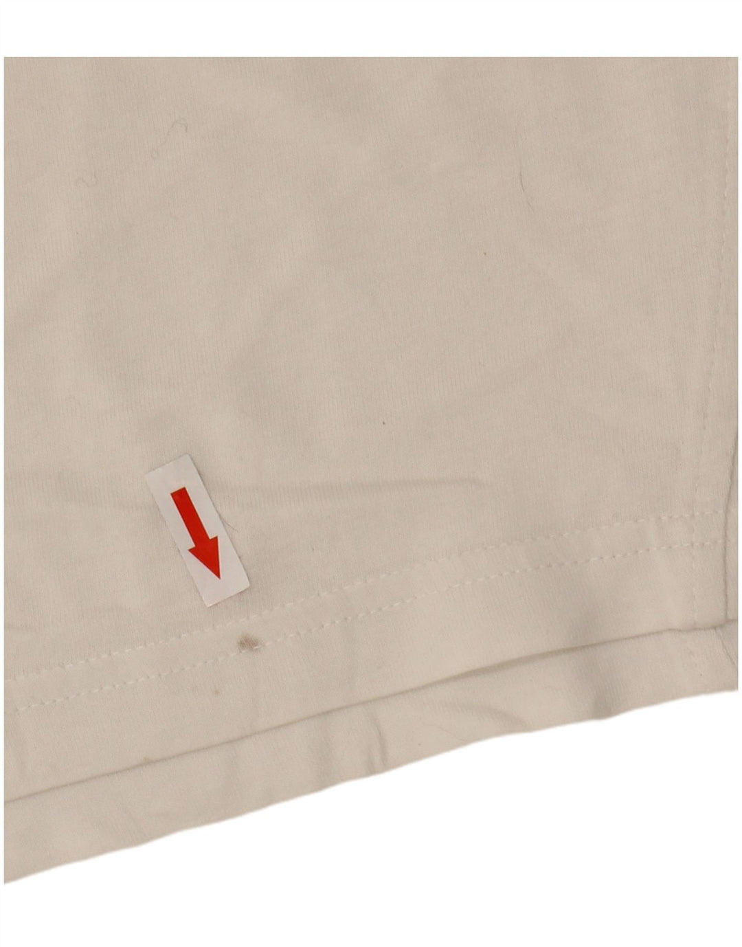 T-shirt grafica da uomo Champion Top in cotone color block bianco medio