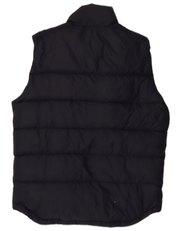 TOMMY HILFIGER Gilet imbottito da uomo UK 40 Large Blu Navy Nylon