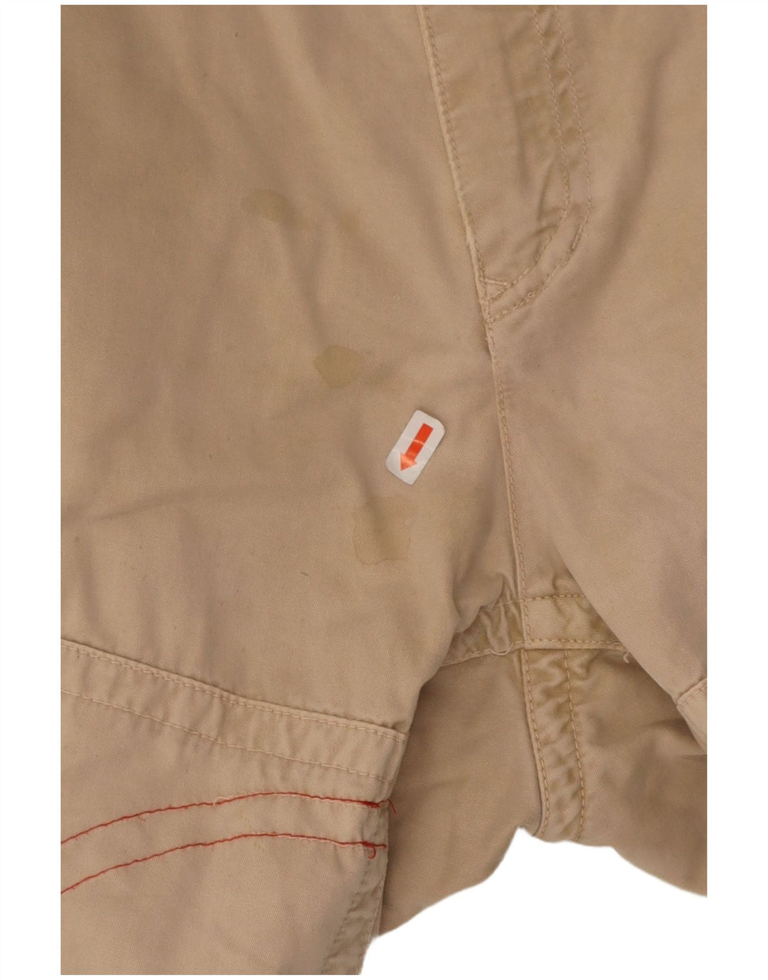 MOSCHINO Mens Graphic Casual Shorts W36 Large Beige