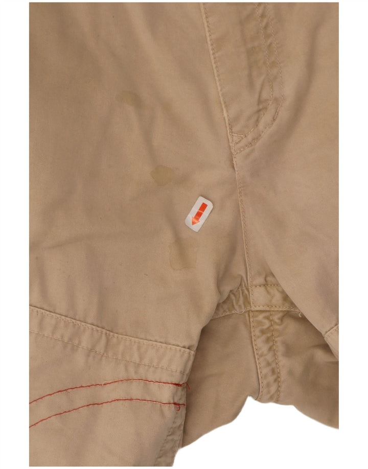 MOSCHINO Mens Graphic Casual Shorts W36 Large Beige