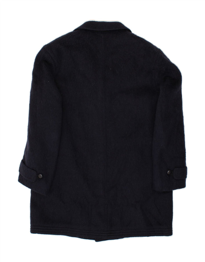 Cappotto da uomo DOLOMITEN UK 38 medio blu navy in mohair
