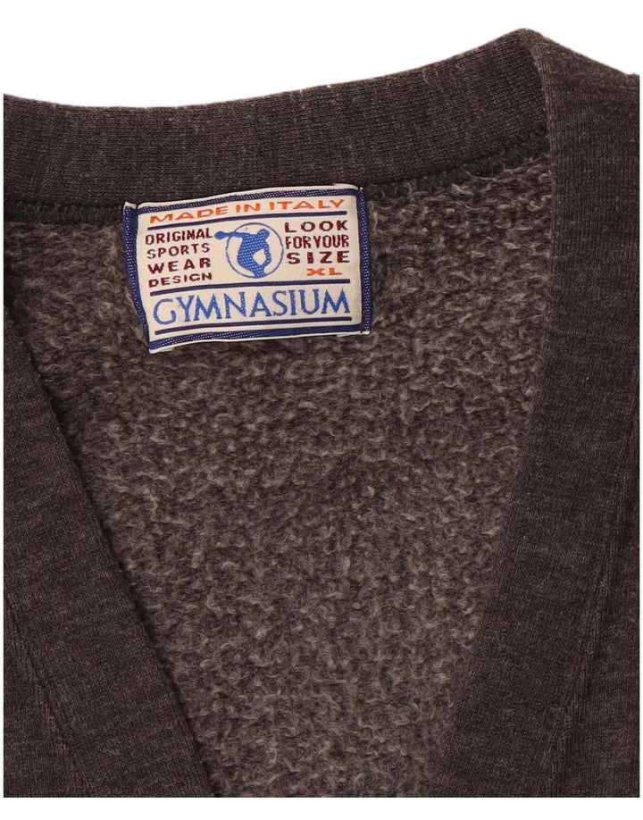 Maglione cardigan da uomo GYMNASIUM XL grigio