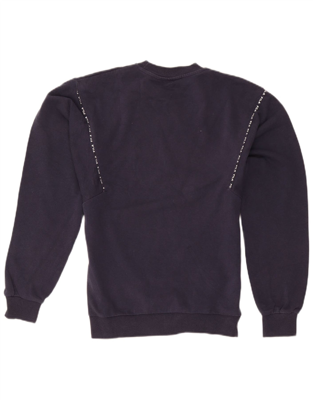 Felpa grafica da uomo Fila Jumper XS in cotone blu navy