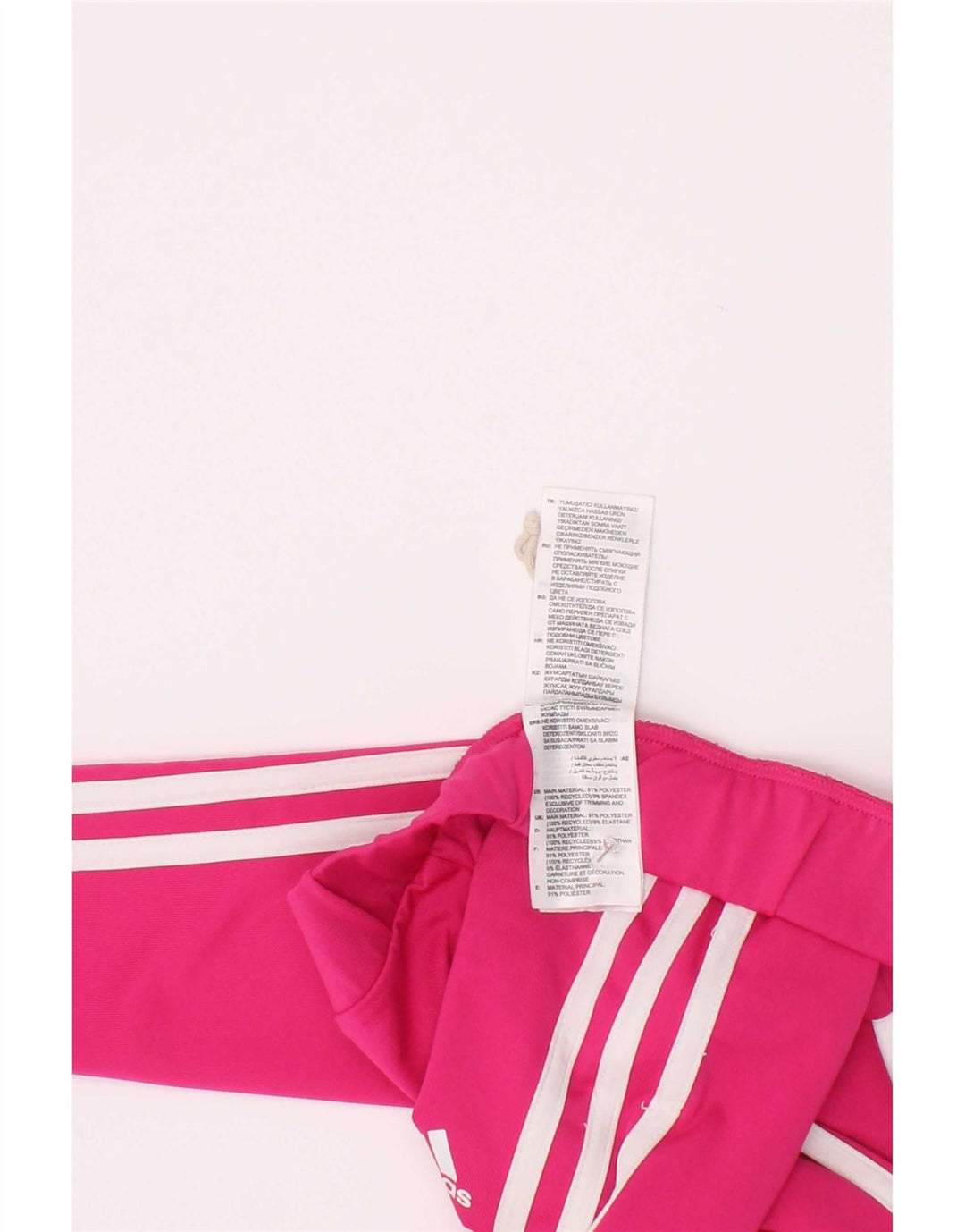 Leggings Adidas Aeroready per ragazze 7-8 anni in poliestere rosa