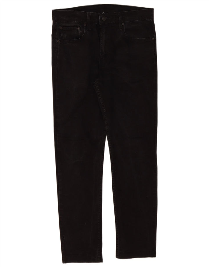 Jeans Levi's da uomo 512 slim affusolati W33 L30 cotone nero