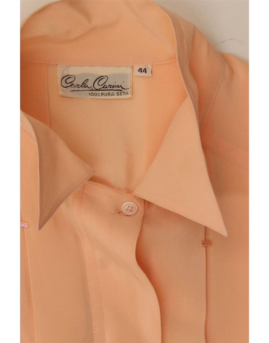 Camicia Donna Carla Carini IT 44 Rosa Medio Seta