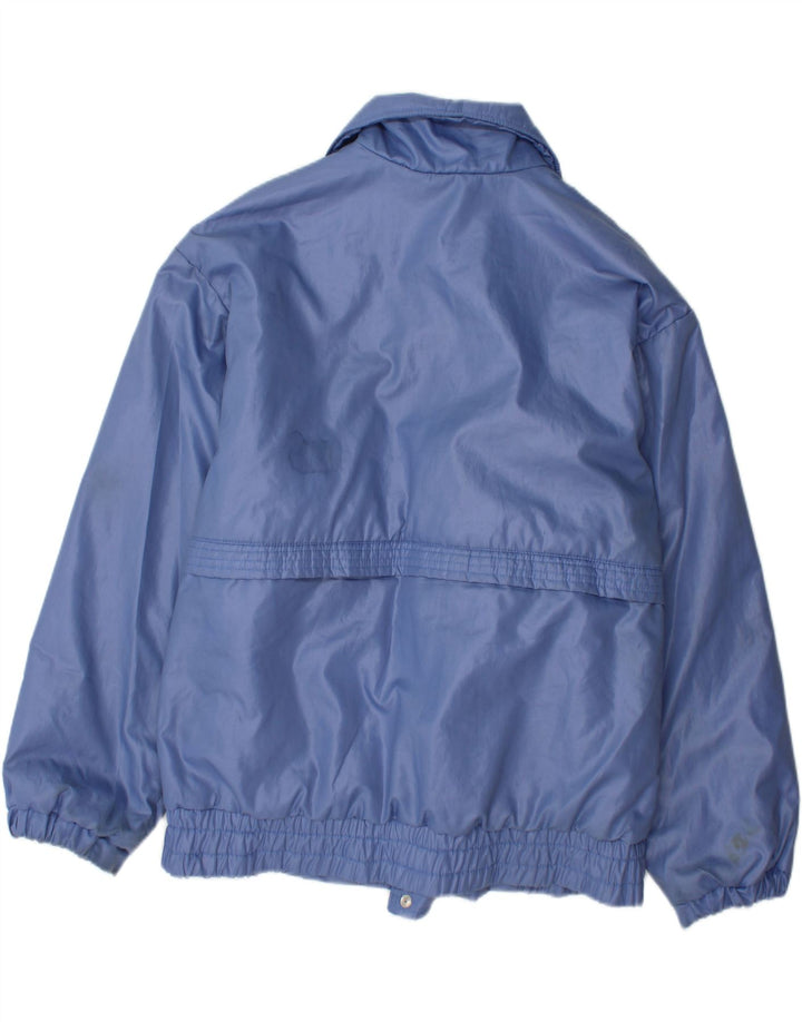 KRAS BRNO Mens Windbreaker Jacket UK 40 Large Blue Vintage Kras Brno and Second-Hand Kras Brno from Messina Hembry 