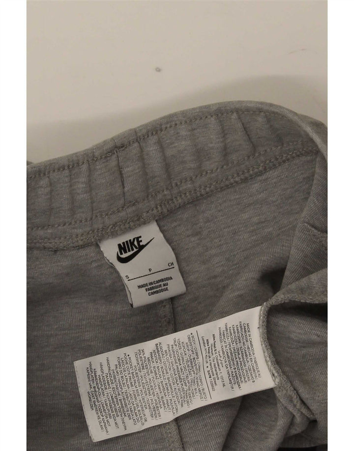 Pantaloni da tuta da uomo Nike Joggers piccoli in cotone grigio
