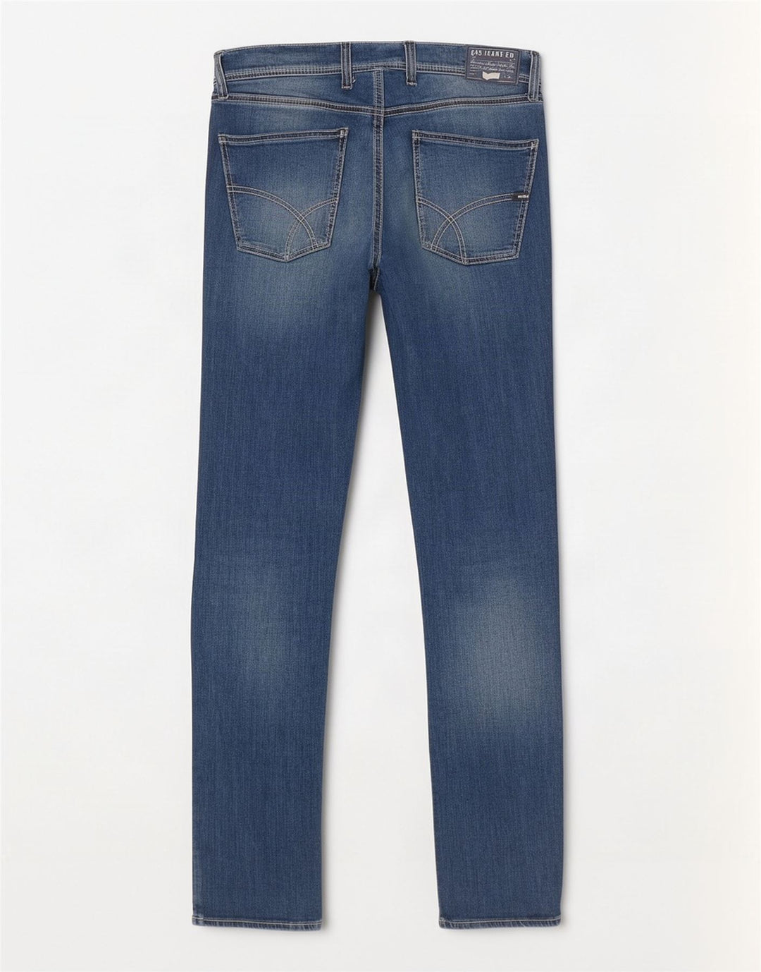 Jeans slim da uomo Gas W32 L34 cotone blu