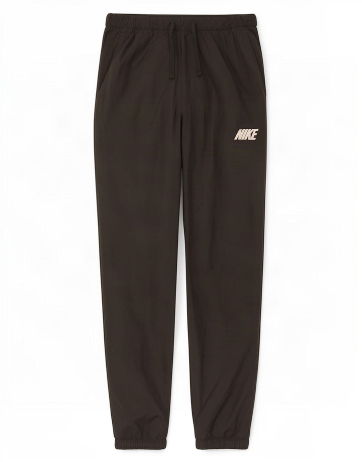 Pantaloni da tuta da uomo Nike Joggers grandi neri in poliestere