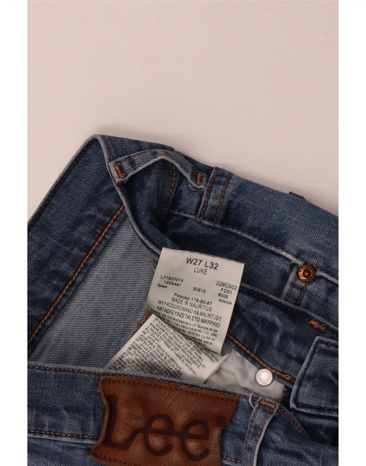 Jeans Lee Luke Slim da uomo W27 L27 in cotone blu