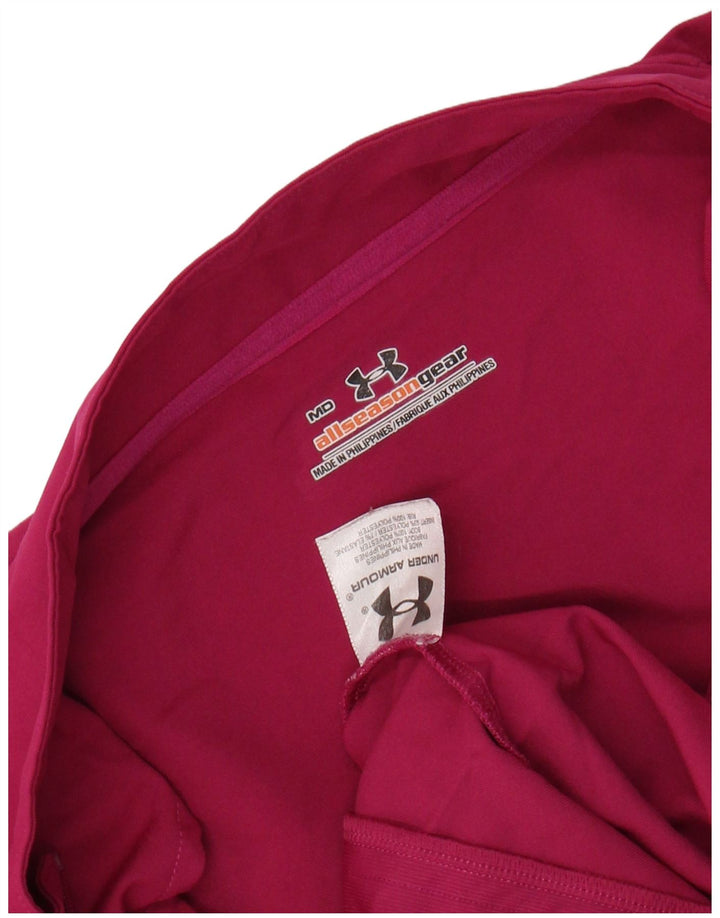 Giacca da tuta da donna UNDER ARMOUR UK 14 Colorblock rosa medio