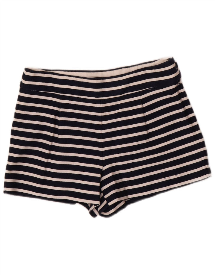 Pantaloni caldi da donna J. Crew US 4 Small W28 cotone a righe nere