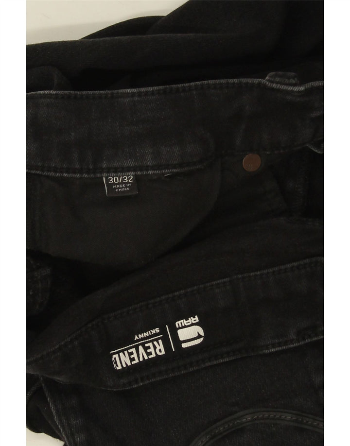 Jeans skinny Revend da uomo G-Star W30 L32 neri