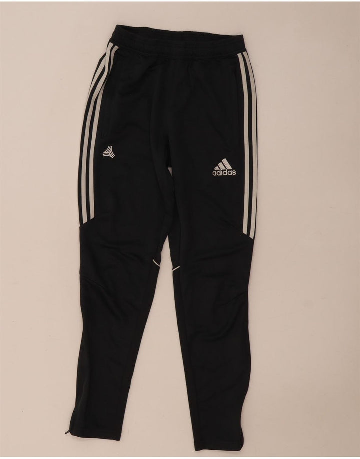 Pantaloni da tuta Adidas da uomo piccoli in poliestere grigio