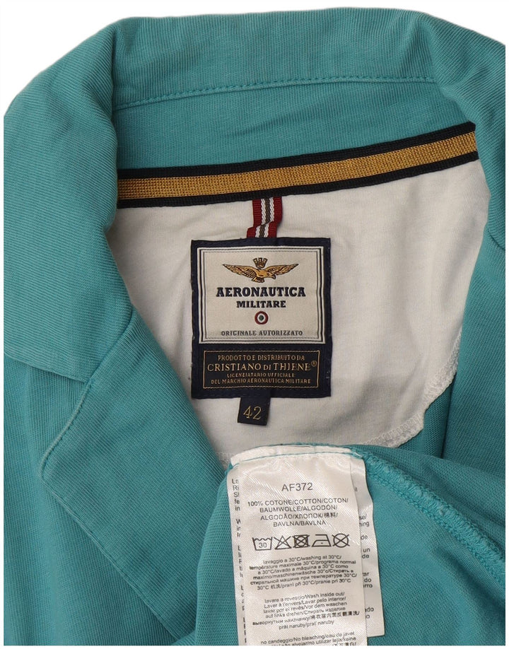 Giacca Blazer 2 Bottoni Donna Aeronautica Militare IT 42 Cotone Blu Medio